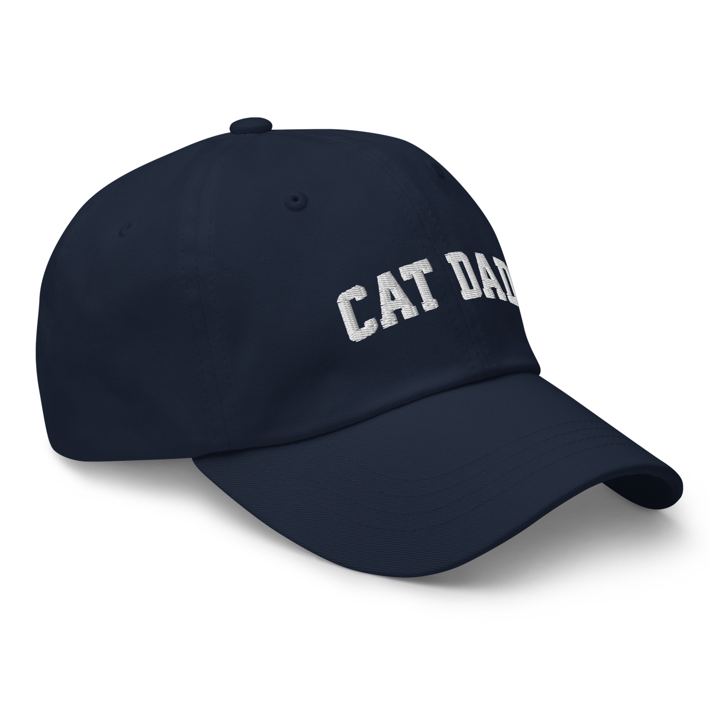 Cat Dad Embroidered Dad Hat