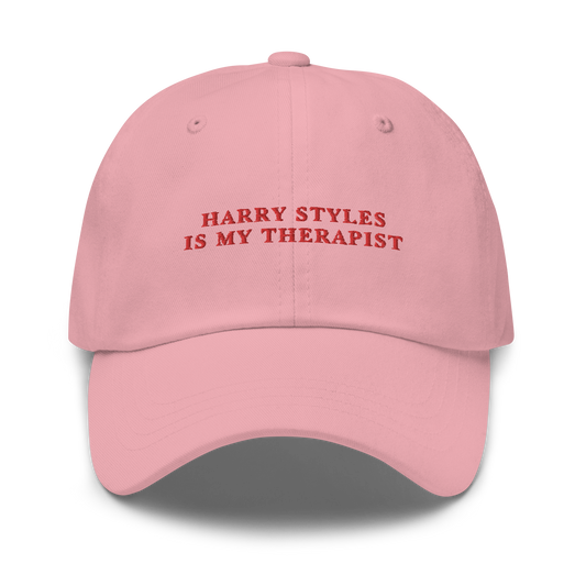 Harry Styles is my Therapist Embroidered Dad Hat