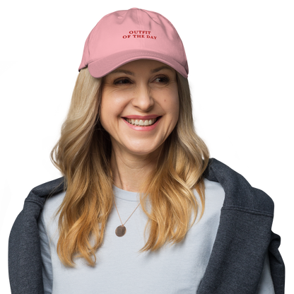 Outfit Of The Day OOTD Embroidered Dad Hat