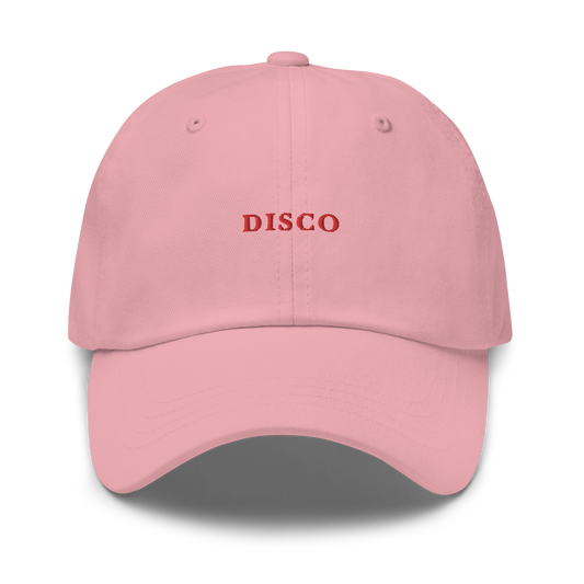 Disco Music Embroidered Dad Hat