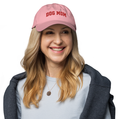 Dog Mom Embroidered Dad Hat