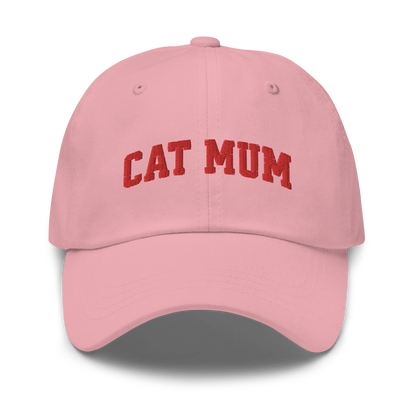 Cat Mum Embroidered Dad Hat