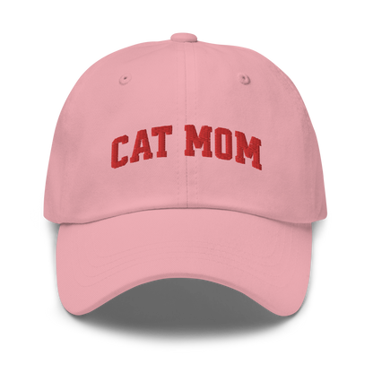 Cat Mom Embroidered Dad Hat