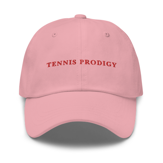 Tennis Prodigy Embroidered Dad Hat