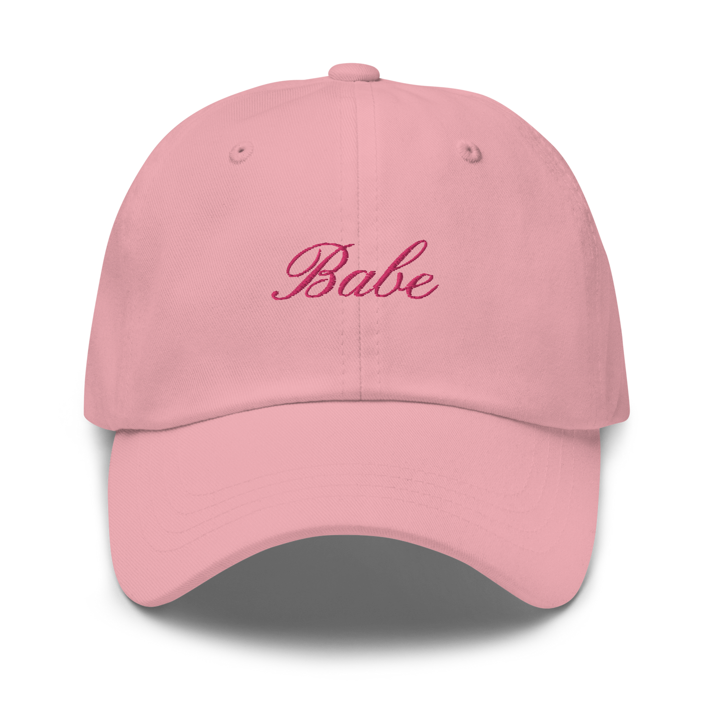 Babe Bachelorette Cursive Embroidered Dad Hat