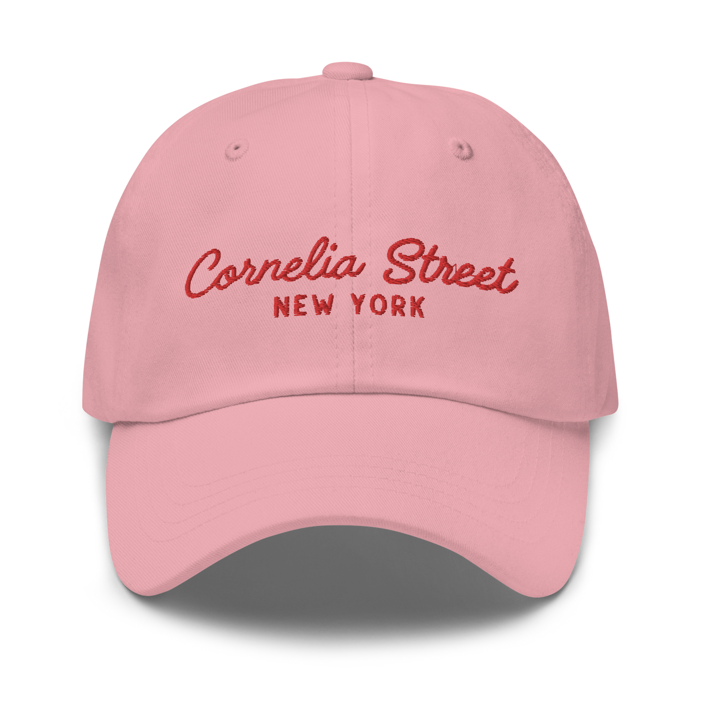 Cornelia Street New York Embroidered Dad Hat