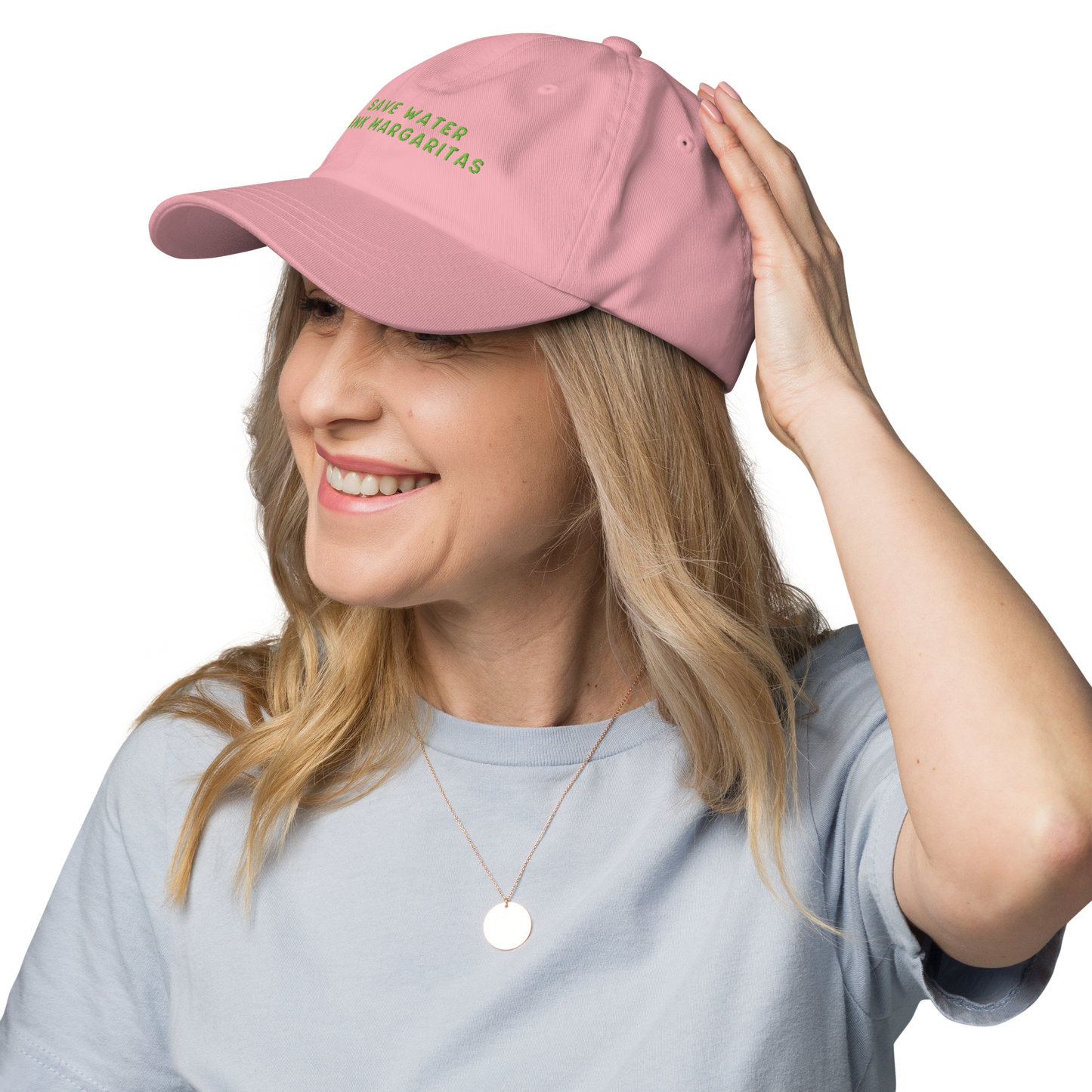 Save Water Drink Margaritas Embroidered Cap