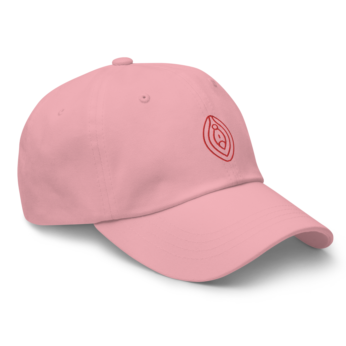 Vulva Feminist Embroidered Dad Hat