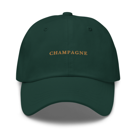 Champagne Embroidered Dad Hat