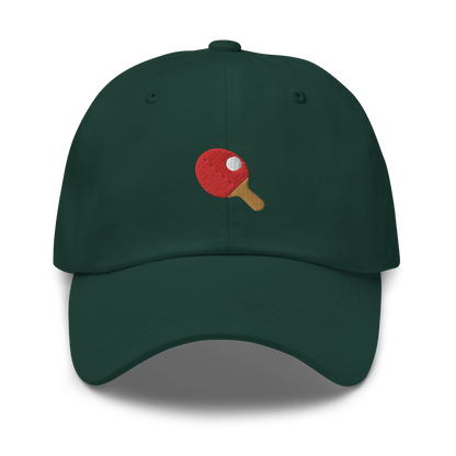 Table Tennis Embroidered Dad Hat