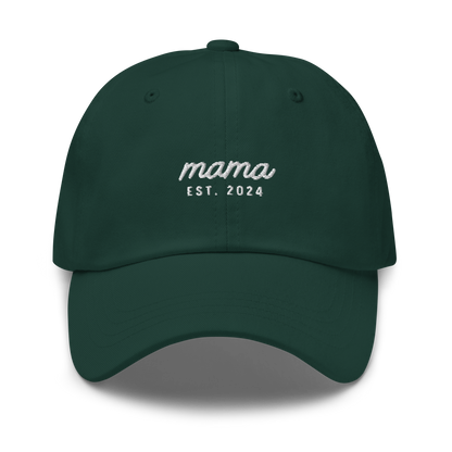 CUSTOM Mama Year Embroidered Dad Hat