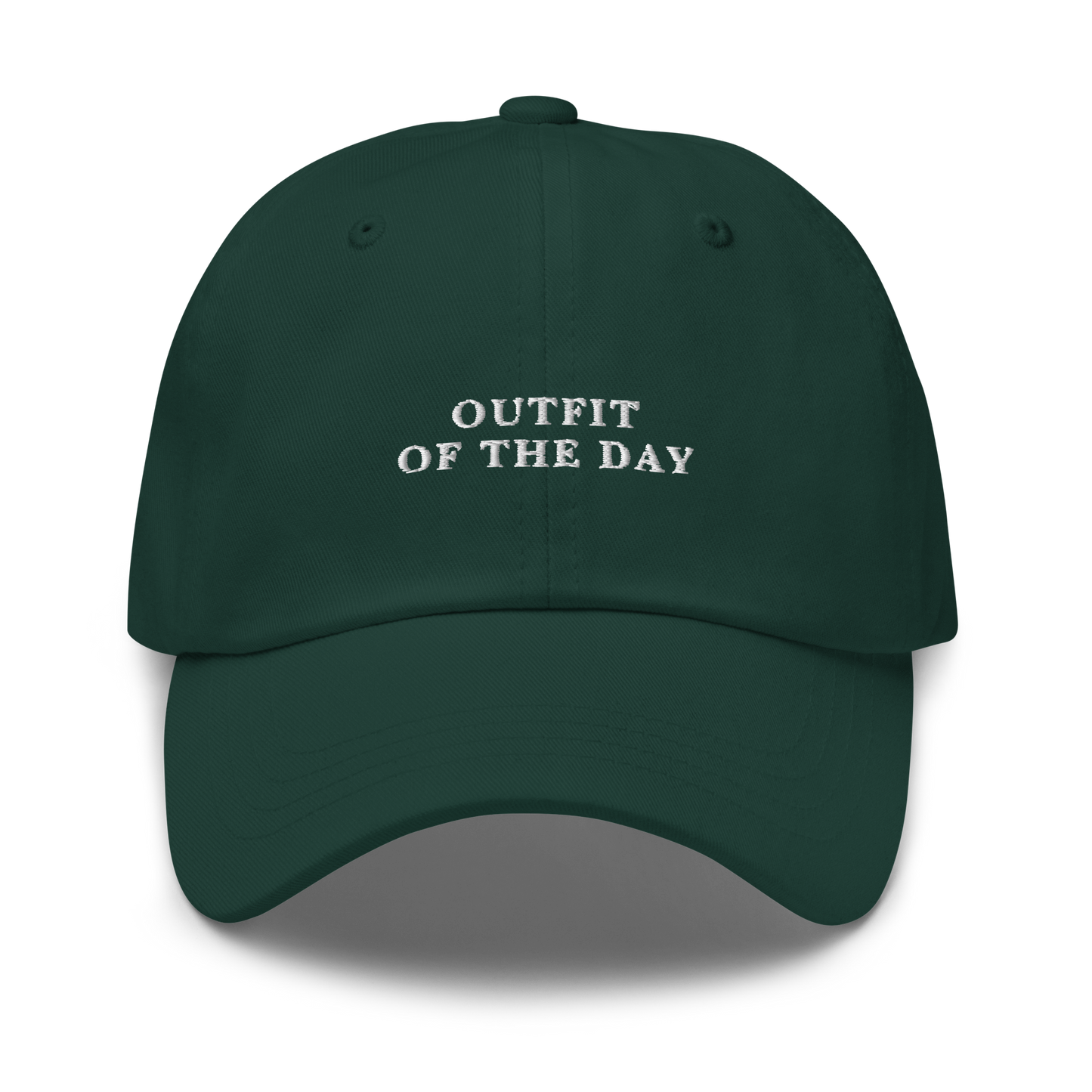 Outfit Of The Day OOTD Embroidered Dad Hat