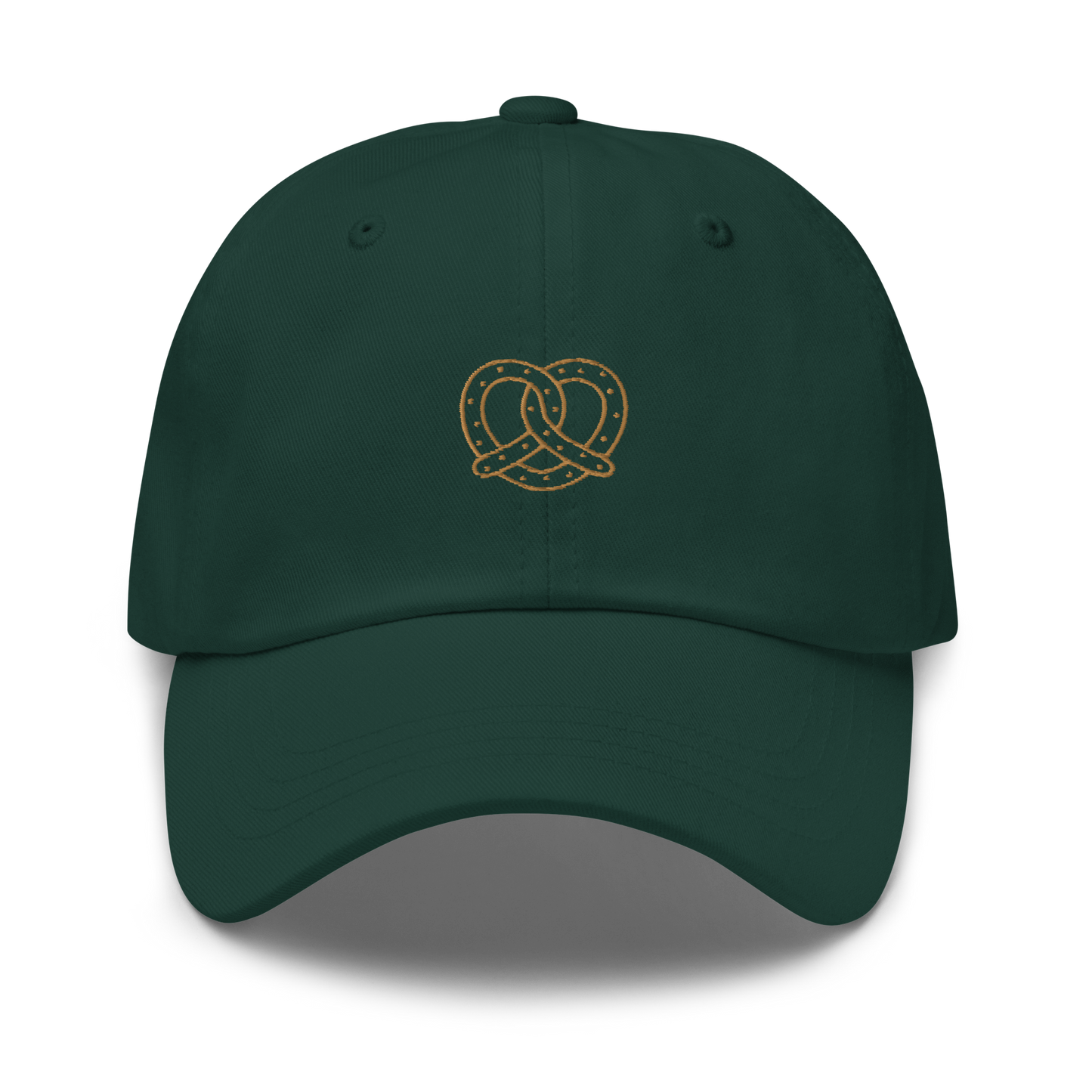 Pretzel Line Embroidered Dad Hat