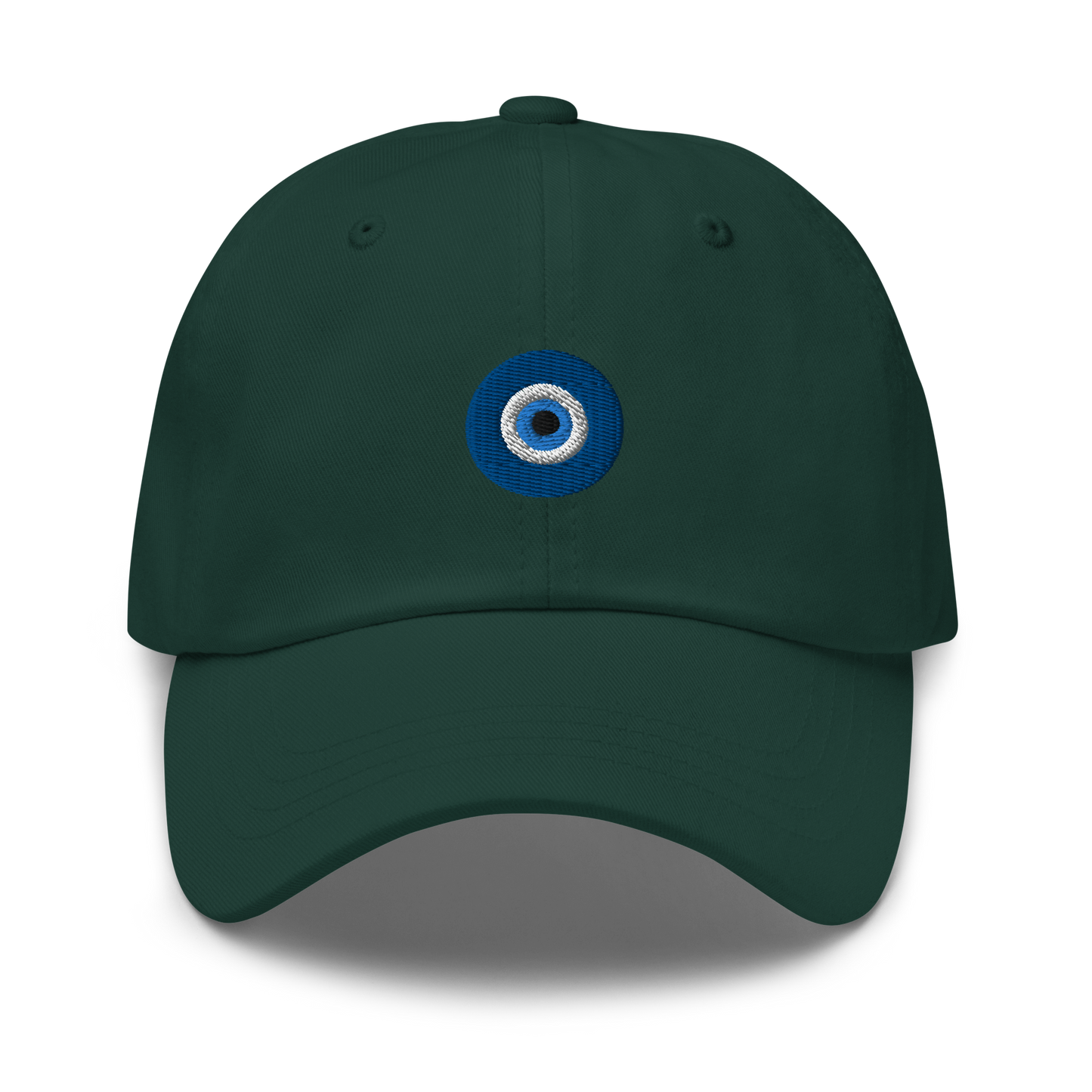 Evil Eye Symbol Embroidered Dad Hat