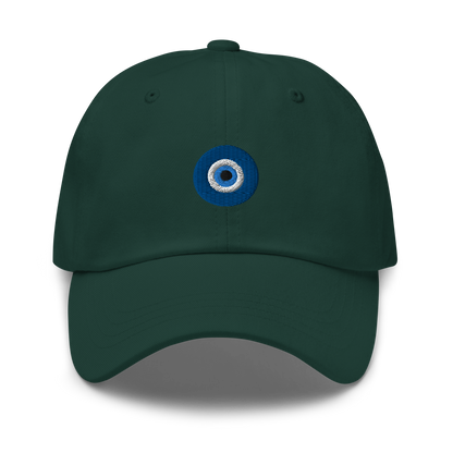 Evil Eye Symbol Embroidered Dad Hat