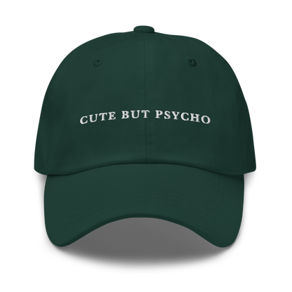 Cute But Psycho Embroidered Dad Hat