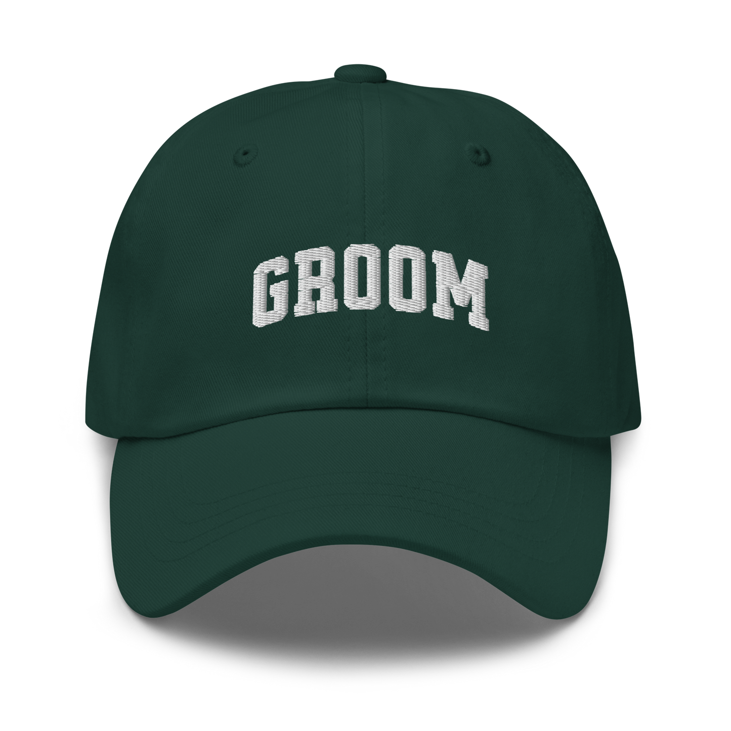 Groom Embroidered Dad Hat