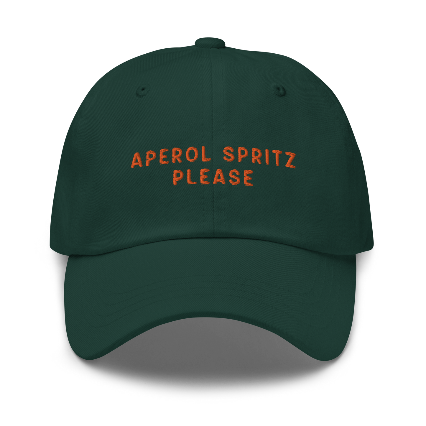 Aperol Spritz Please Cocktail Embroidered Dad Hat