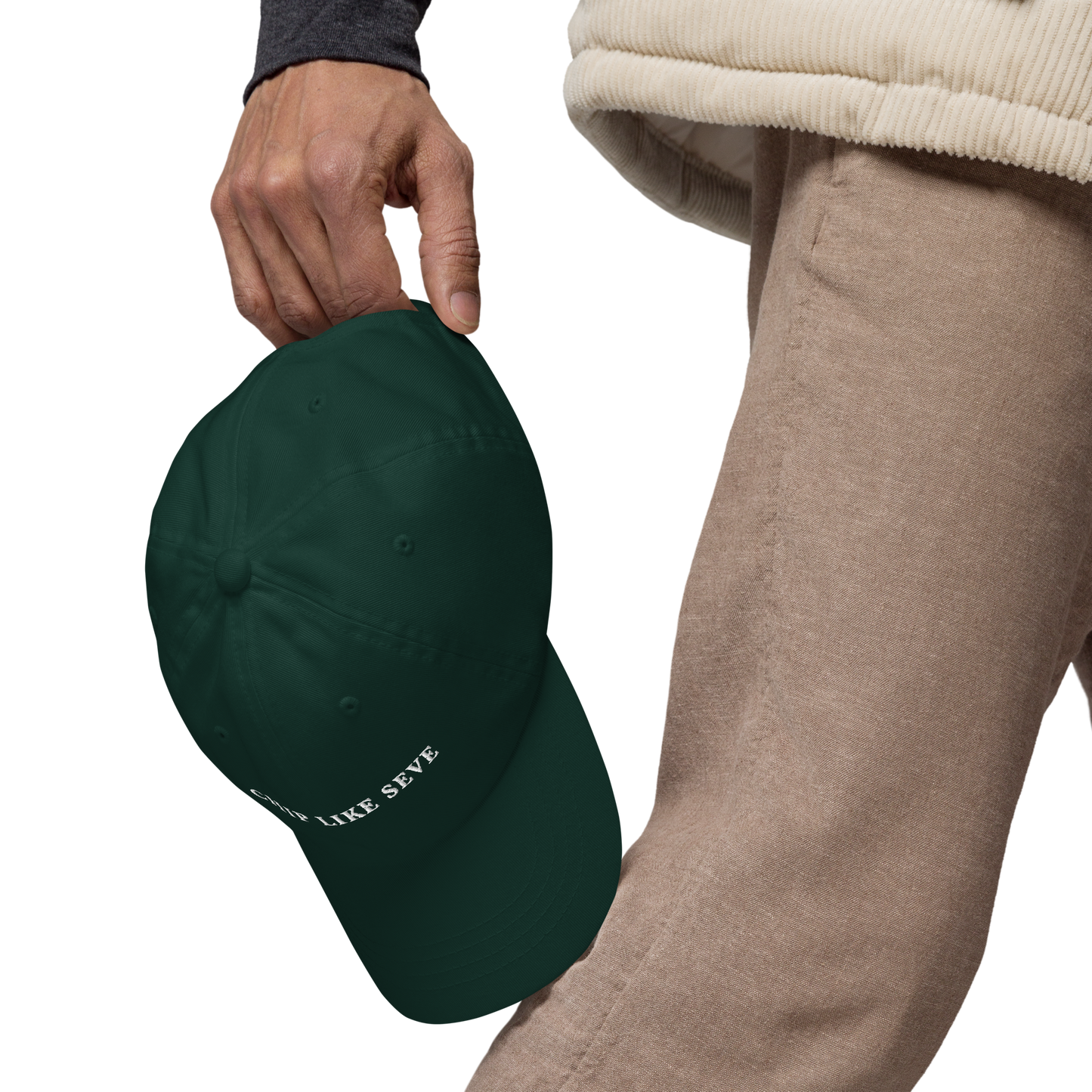 Chip Like Seve Ballesteros Golf Embroidered Dad Hat