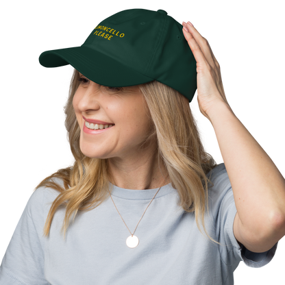 Limoncello Please Embroidered Dad Hat