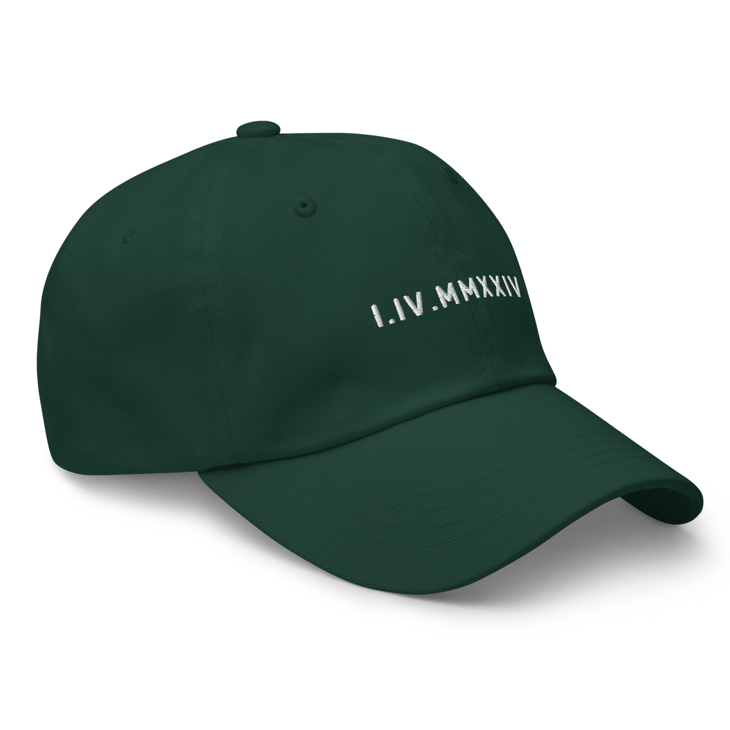 CUSTOM Roman Numerals Date Embroidered Dad Hat