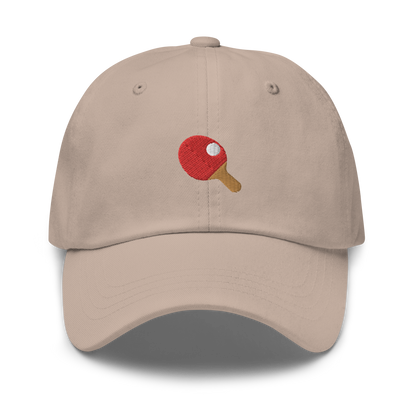 Table Tennis Embroidered Dad Hat