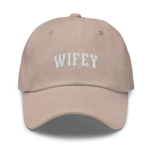 Wifey Embroidered Dad Hat