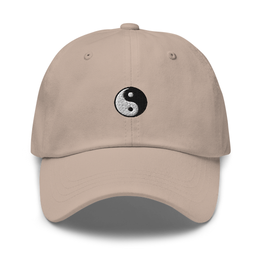 Yin Yang Embroidered Dad Hat