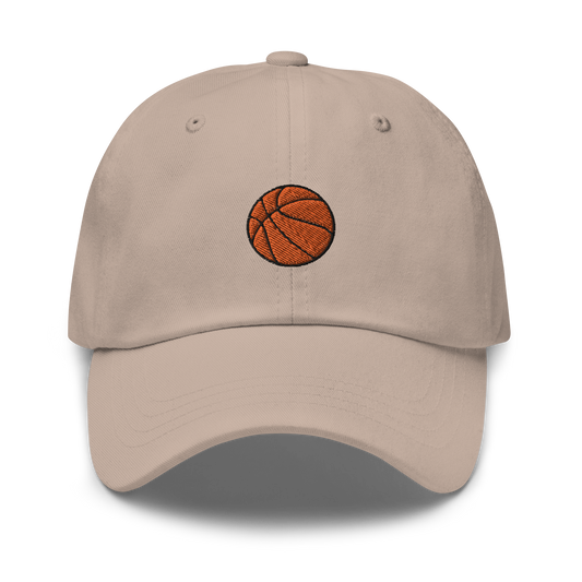 Basketball Embroidered Dad Hat