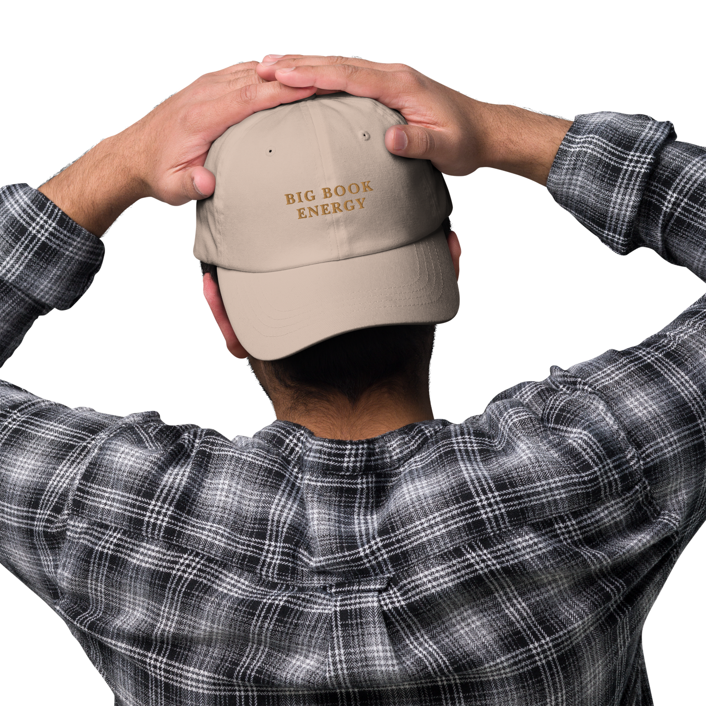 Big Book Energy Embroidered Dad Hat