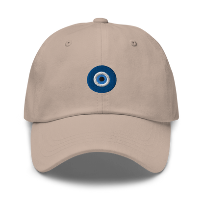 Evil Eye Symbol Embroidered Dad Hat