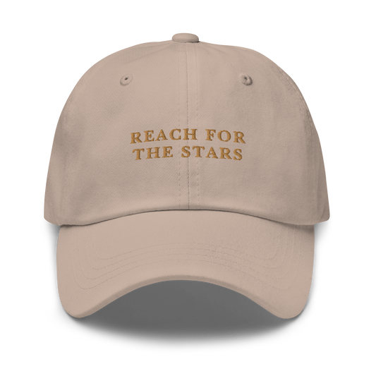 Reach For The Stars Embroidered Dad Hat