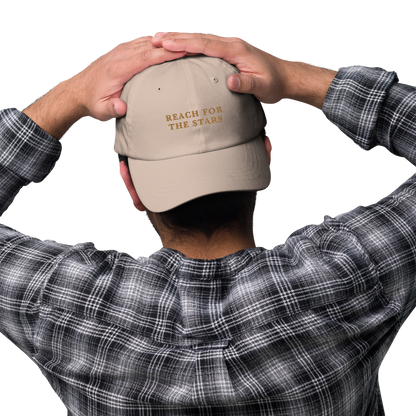 Reach For The Stars Embroidered Dad Hat