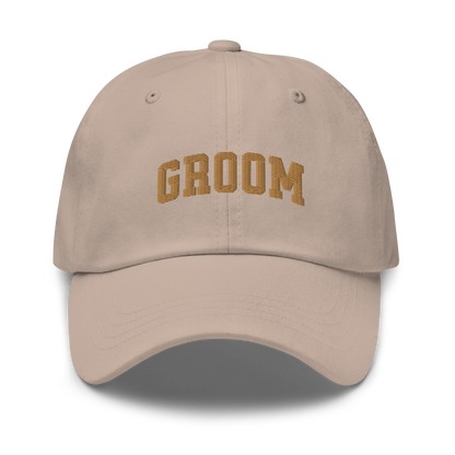 Groom Embroidered Dad Hat