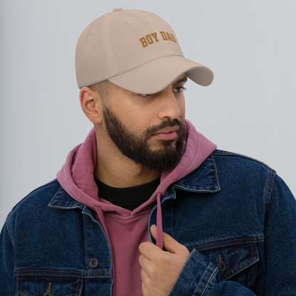 Boy Dad Embroidered Dad Hat