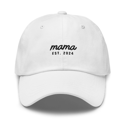 CUSTOM Mama Year Embroidered Dad Hat