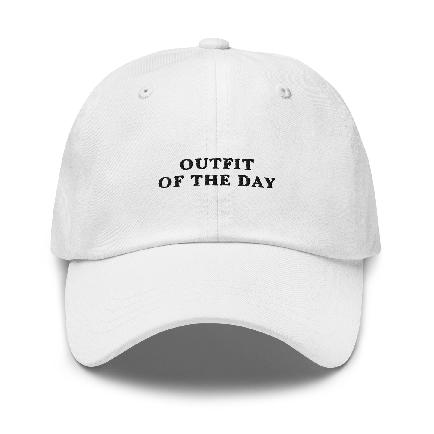 Outfit Of The Day OOTD Embroidered Dad Hat