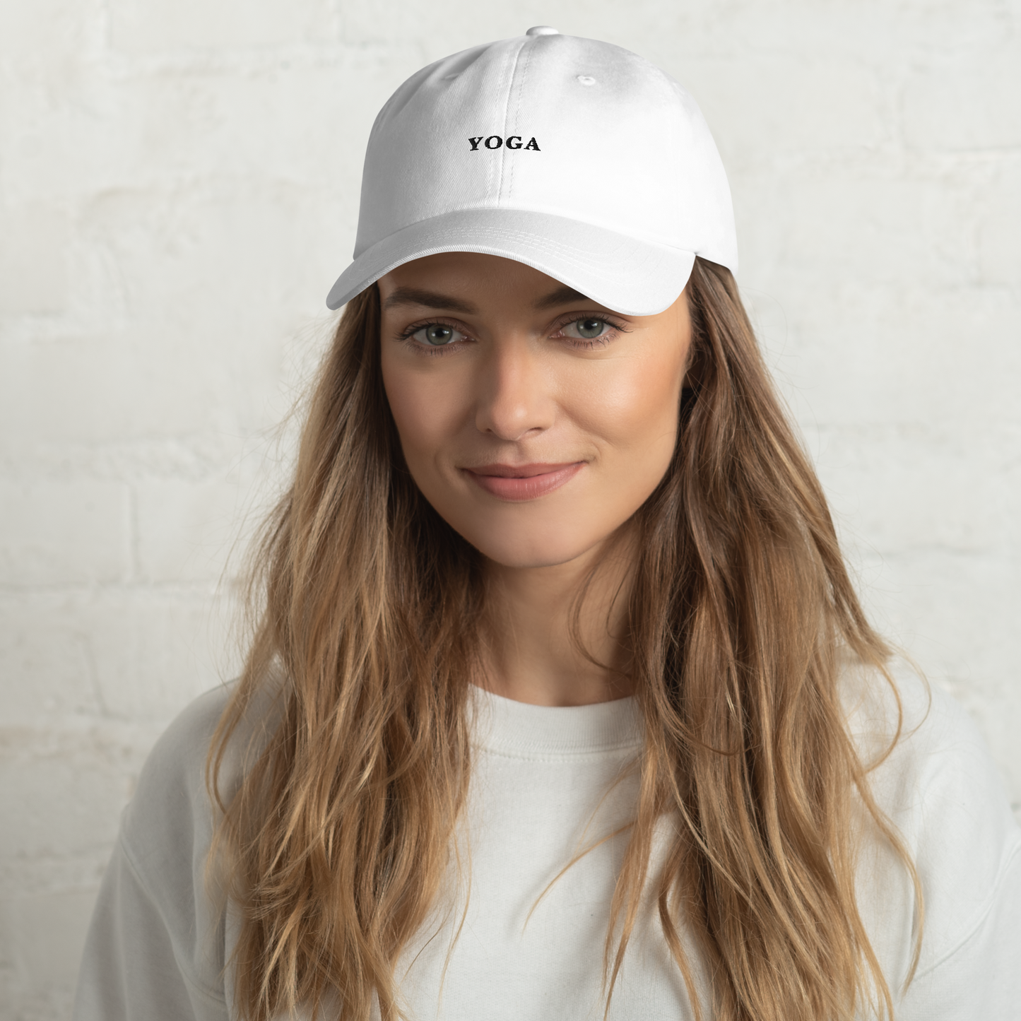 Yoga Embroidered Dad Hat