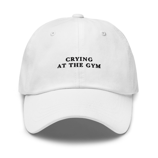 Crying at the Gym TTPD Embroidered Dad Hat