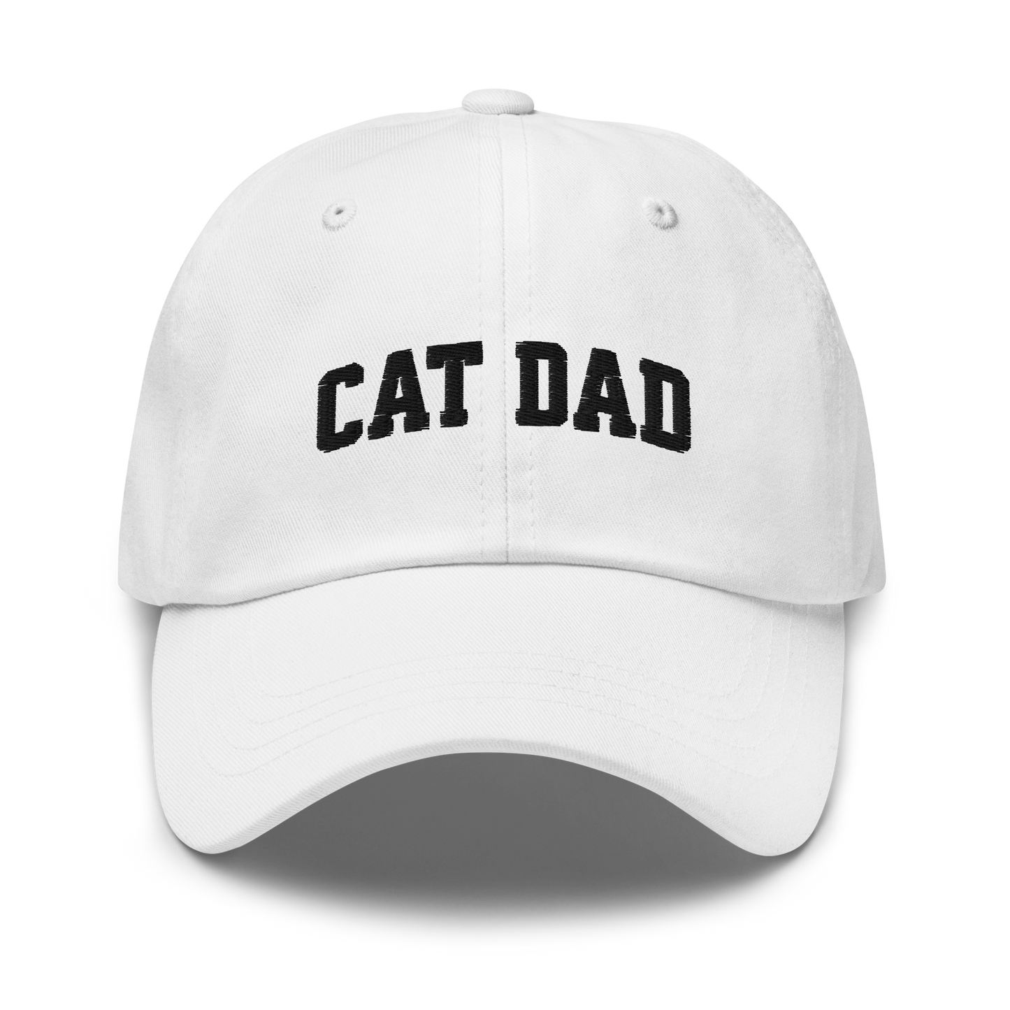 Cat Dad Embroidered Dad Hat