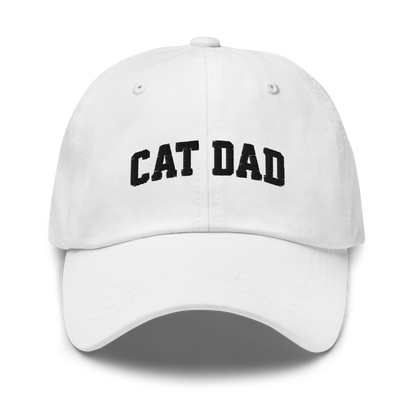 Cat Dad Embroidered Dad Hat