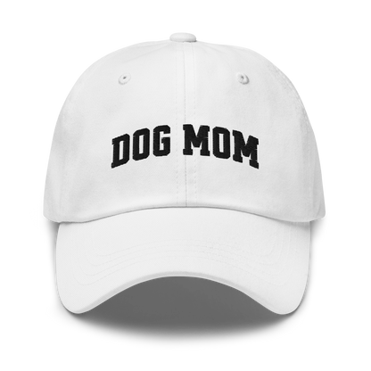 Dog Mom Embroidered Dad Hat