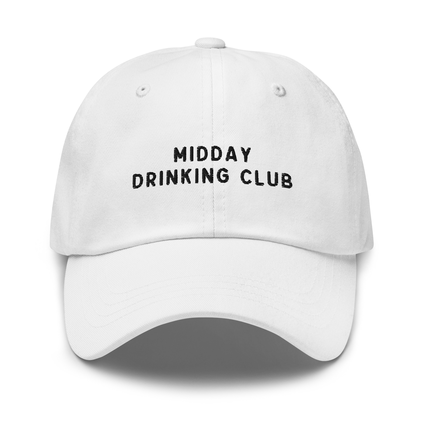 Midday Drinking Club Embroidered Dad Hat