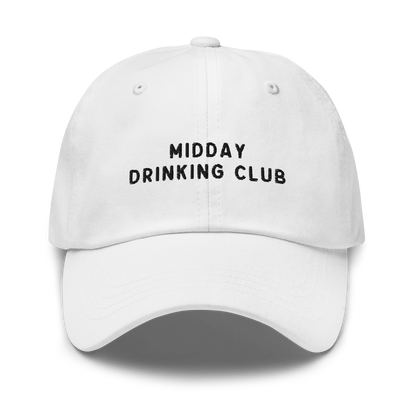 Midday Drinking Club Embroidered Dad Hat