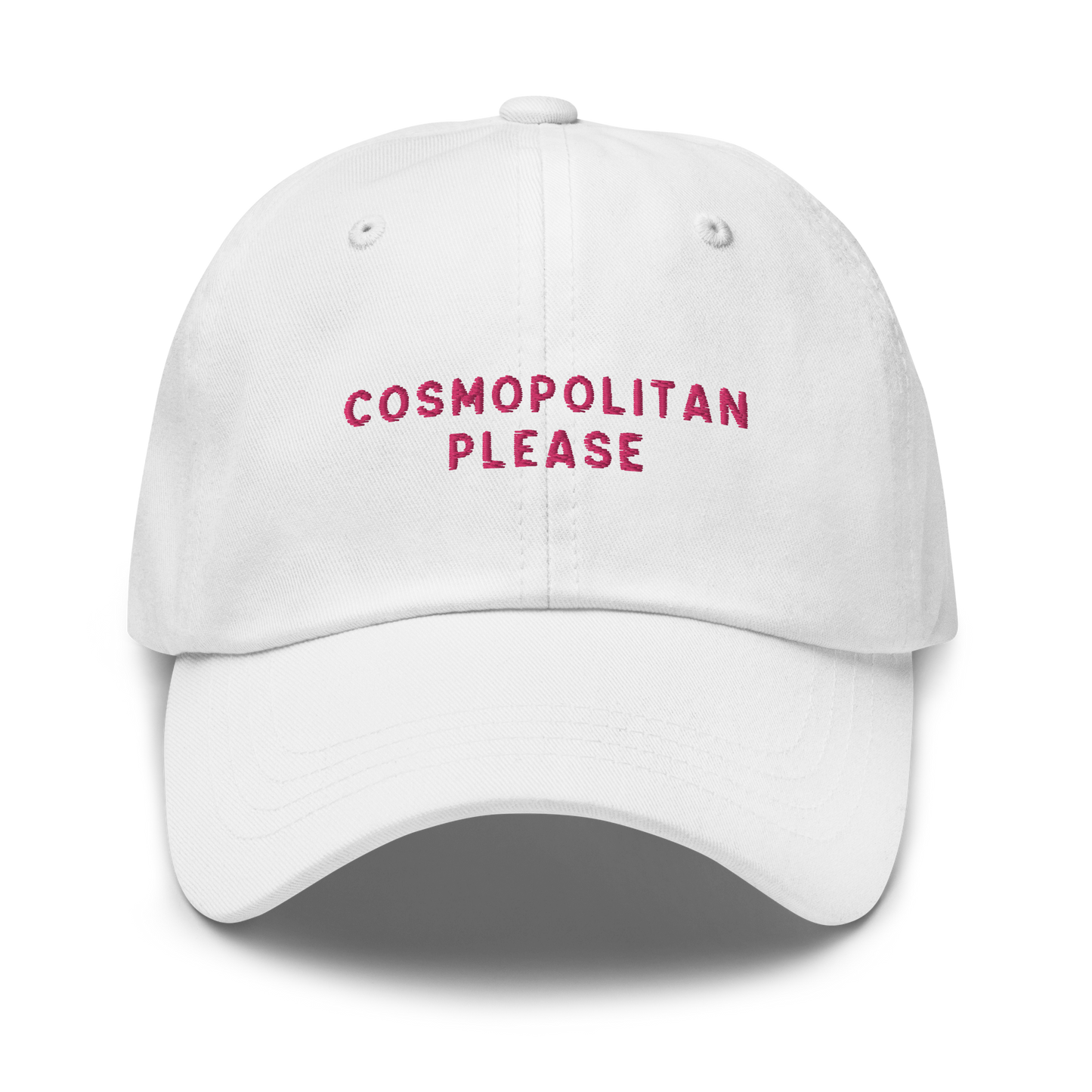 Cosmopolitan Please Cocktail Embroidered Dad Hat