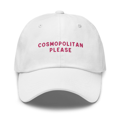 Cosmopolitan Please Cocktail Embroidered Dad Hat