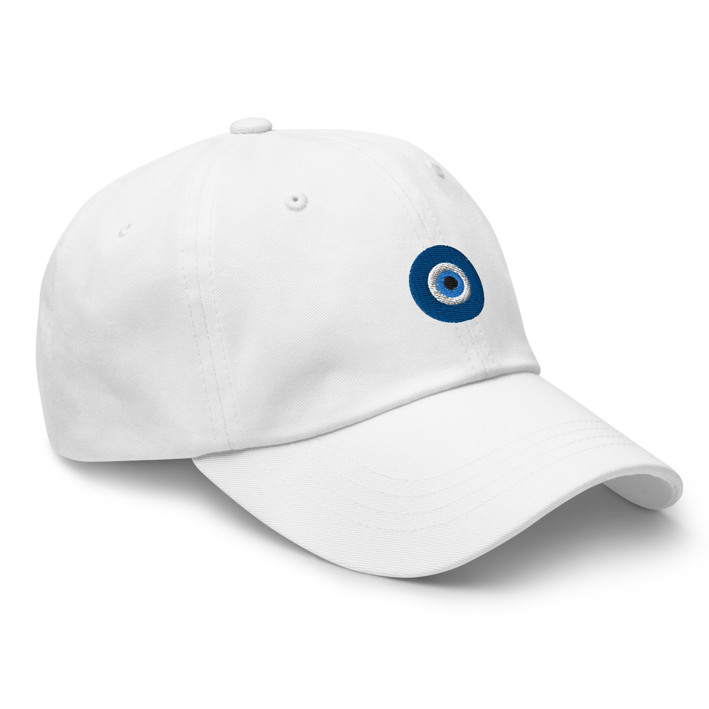 Evil Eye Symbol Embroidered Dad Hat