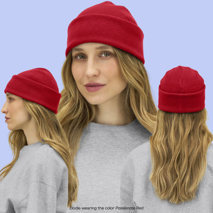 CUSTOM YOUR LOGO Embroidered Classic Beanie