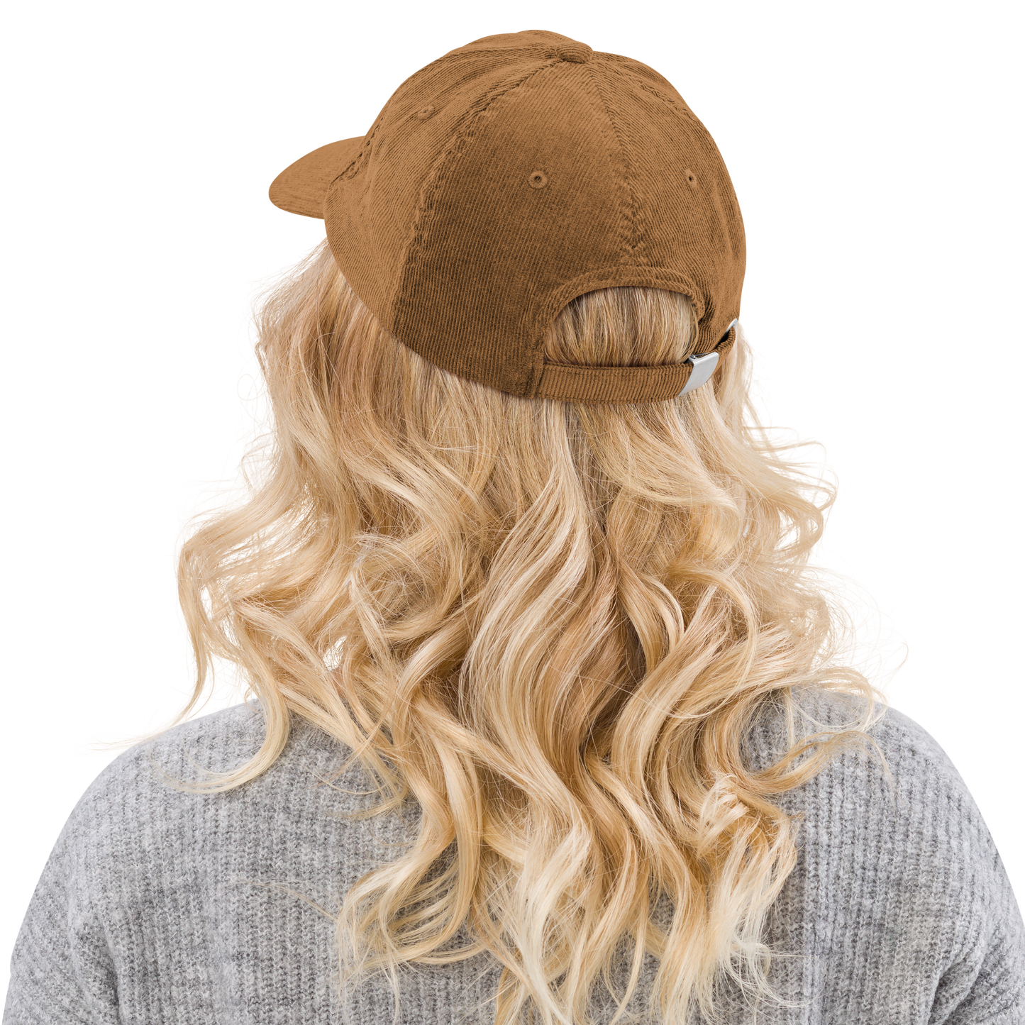 Moka Pot Coffee Embroidered Corduroy Cap