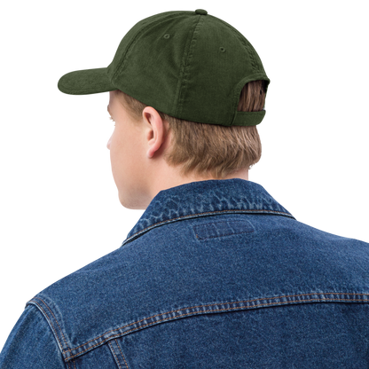 Cheers Queers Pride Embroidered Corduroy Cap